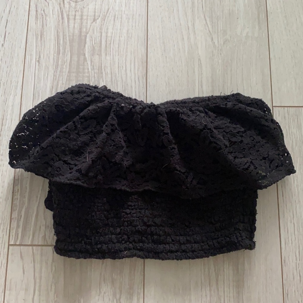 Hollister lace tube top